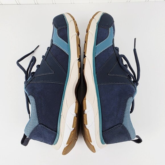 Vionic Women's Drift Zanny Waterproof Blue Sneakers Size 10 - Picture 5 of 16